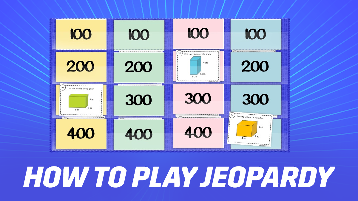 how to play jeopardy